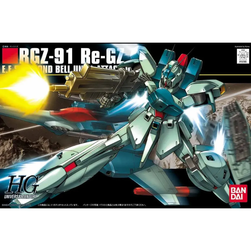 [4573102587787] GUNDAM HGUC -085- RGZ-91 ReGZ 1/144