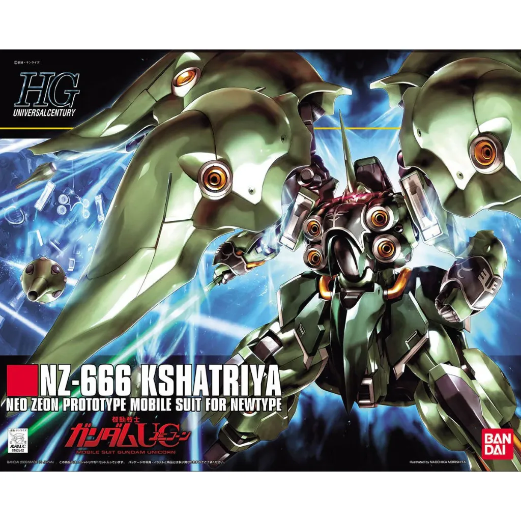 [4573102582638] GUNDAM HGUC -099- NZ-666 Kshatriya 1/144