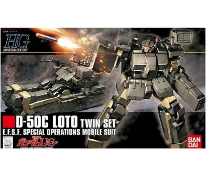 [4573102591623] GUNDAM HGUC -106- D-50C Loto Twin Set 1/144
