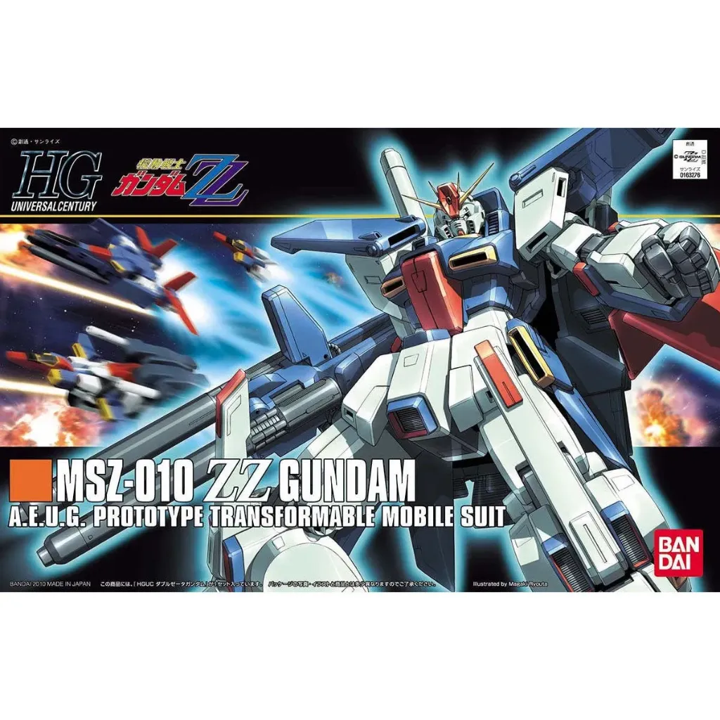 [4573102579546] GUNDAM HGUC -111- MSZ-010 ZZ Gundam 1/144