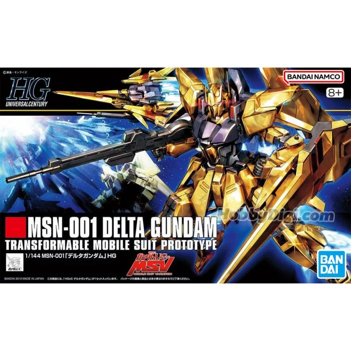 [4573102609700] GUNDAM HGUC -136- MSN-001 Delta Gundam 1/144