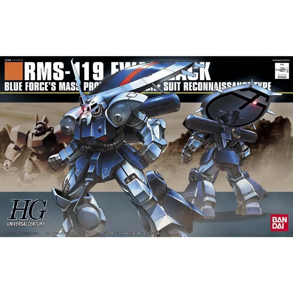 [4573102635068] GUNDAM HGUC -096- RMS-119 EWAC Zack 1/144