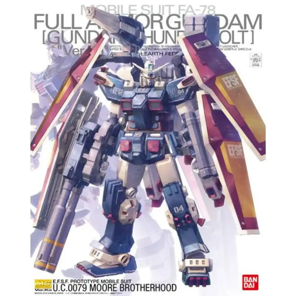 [4573102630490] GUNDAM MG -193- FA-78 Full Armor Gundam [Gundam Thunderbolt] Ver.KA 1/100