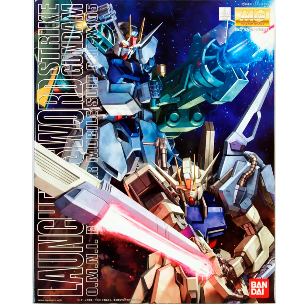 [4573102672346] GUNDAM MG -108- GAT-X105 Launcher / Sword Strike Gundam 1/100