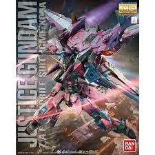 [4573102631503] GUNDAM MG -197- ZGMF-X09A Justice Gundam 1/100