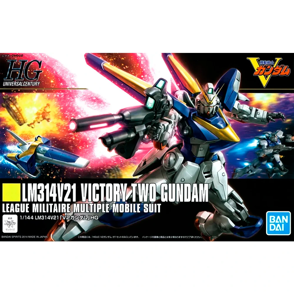 [4573102582676] GUNDAM HGUC -169- LM314V21 Victory Two Gundam 1/144