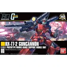 [4573102574022] GUNDAM HGUC -190- RX-77-2 Guncannon (Revive Ver) 1/144