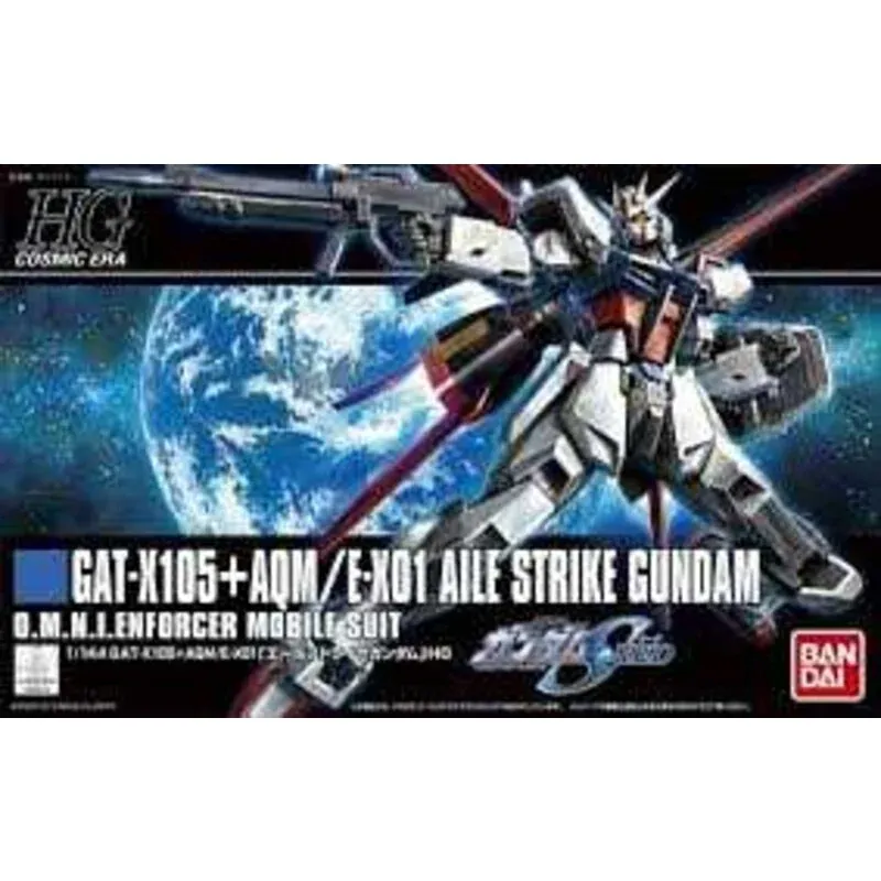 [4543112851444] GUNDAM HGUC -171- GAT-X105+AQM/E-X01 Aile Strike Gundam (HGCE) 1/144