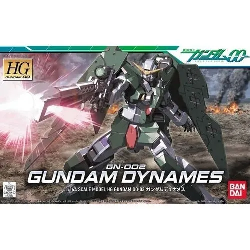[4573102592330] GUNDAM HG00-003- GN-002 DYNAMES 1/144