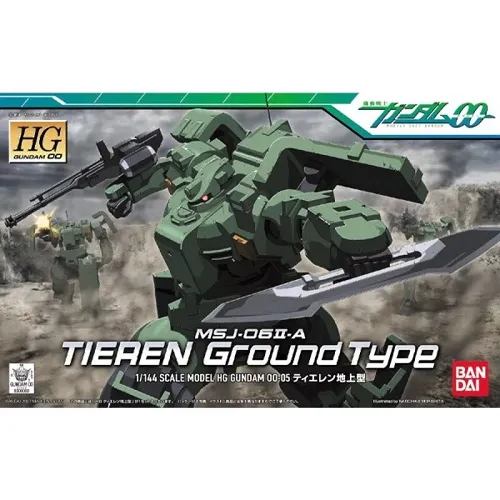 [4573102606396] GUNDAM HG00-005- MSJ-06II-A TIEREN Ground Type 1/144