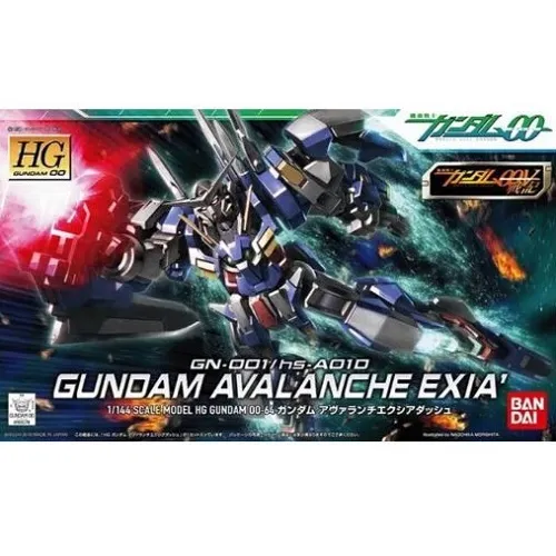 [4573102590244] GUNDAM HG00-064- GN-001/hs-A01D AVALANCHE EXIA DASH 1/144