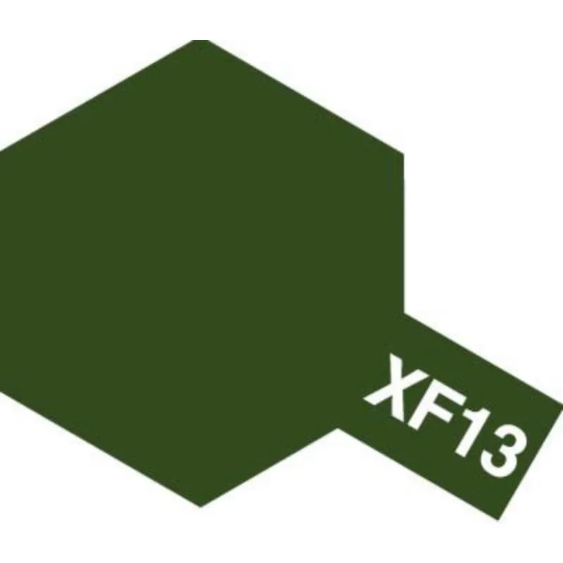 [TAM-81713] TAMIYA Acrylic Paint -XF13- Flat J.A. Green - 10ml