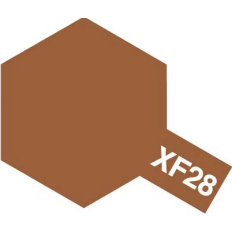 [TAM-81728] TAMIYA Acrylic Paint -XF28- Flat Dark Copper - 10ml