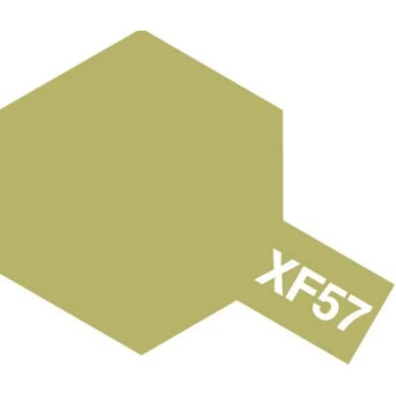 [TAM-81757] TAMIYA Acrylic Paint -XF57- Flat Buff - 10ml