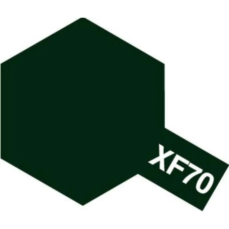 [TAM-81770] TAMIYA Acrylic Paint -XF70- Flat Dark Green 2 - 10ml