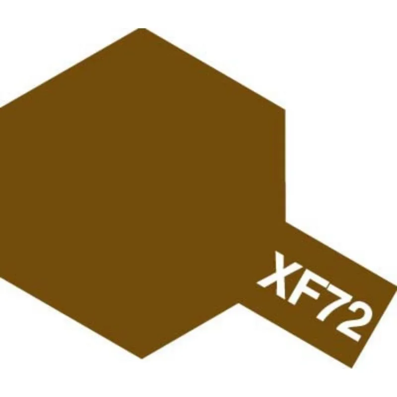[TAM-81772] TAMIYA Acrylic Paint -XF72- Flat Brown (JGSDF) - 10ml