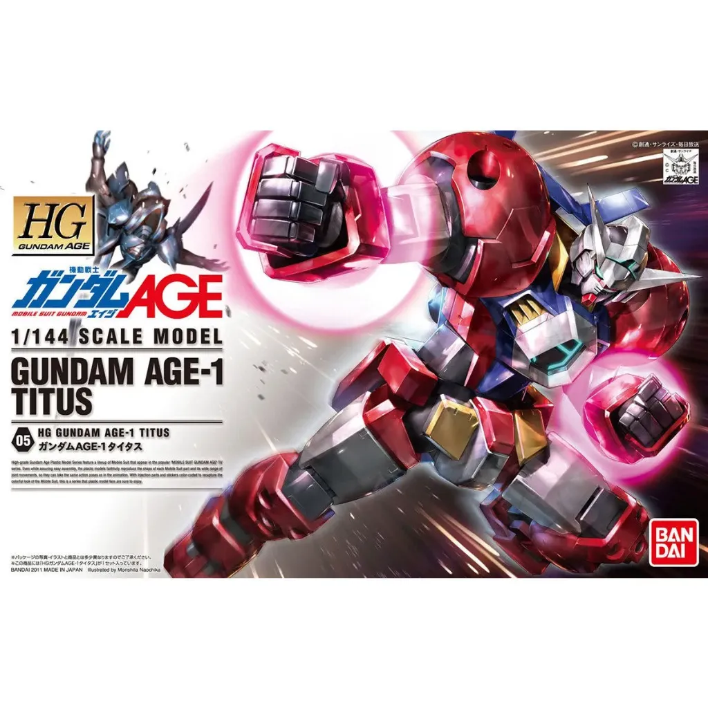 GUNDAM HG AGE-1 -005- TITUS 1/144