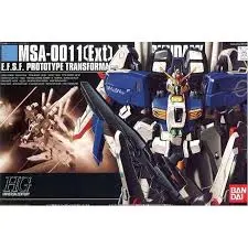 [4573102609540] GUNDAM HGUC -029- MSA-0011'Ext' EX-S Gundam 1/144
