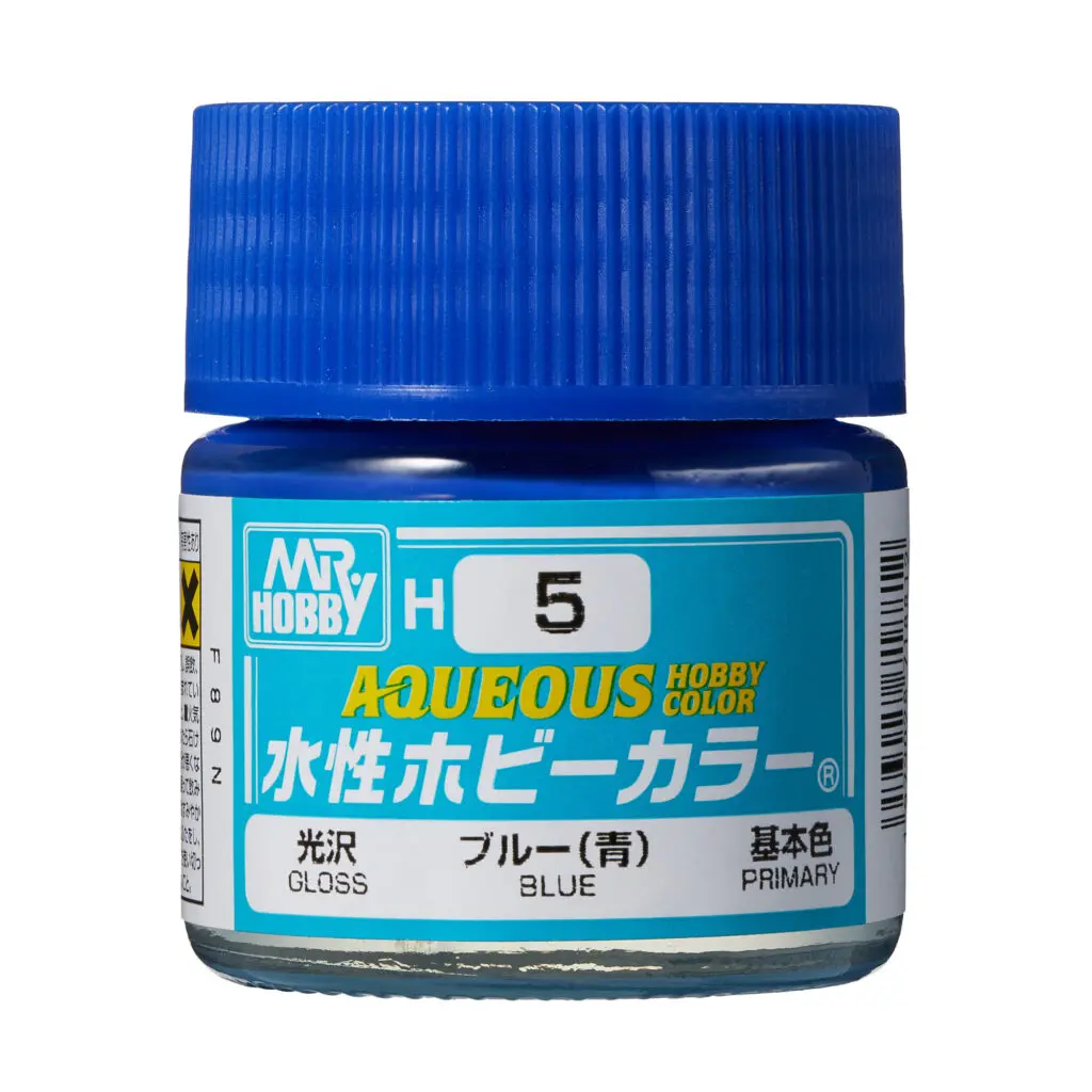 [GSI-H005] AQUEOUS -H005- Gloss Blue (Mr Hobby) 10ml
