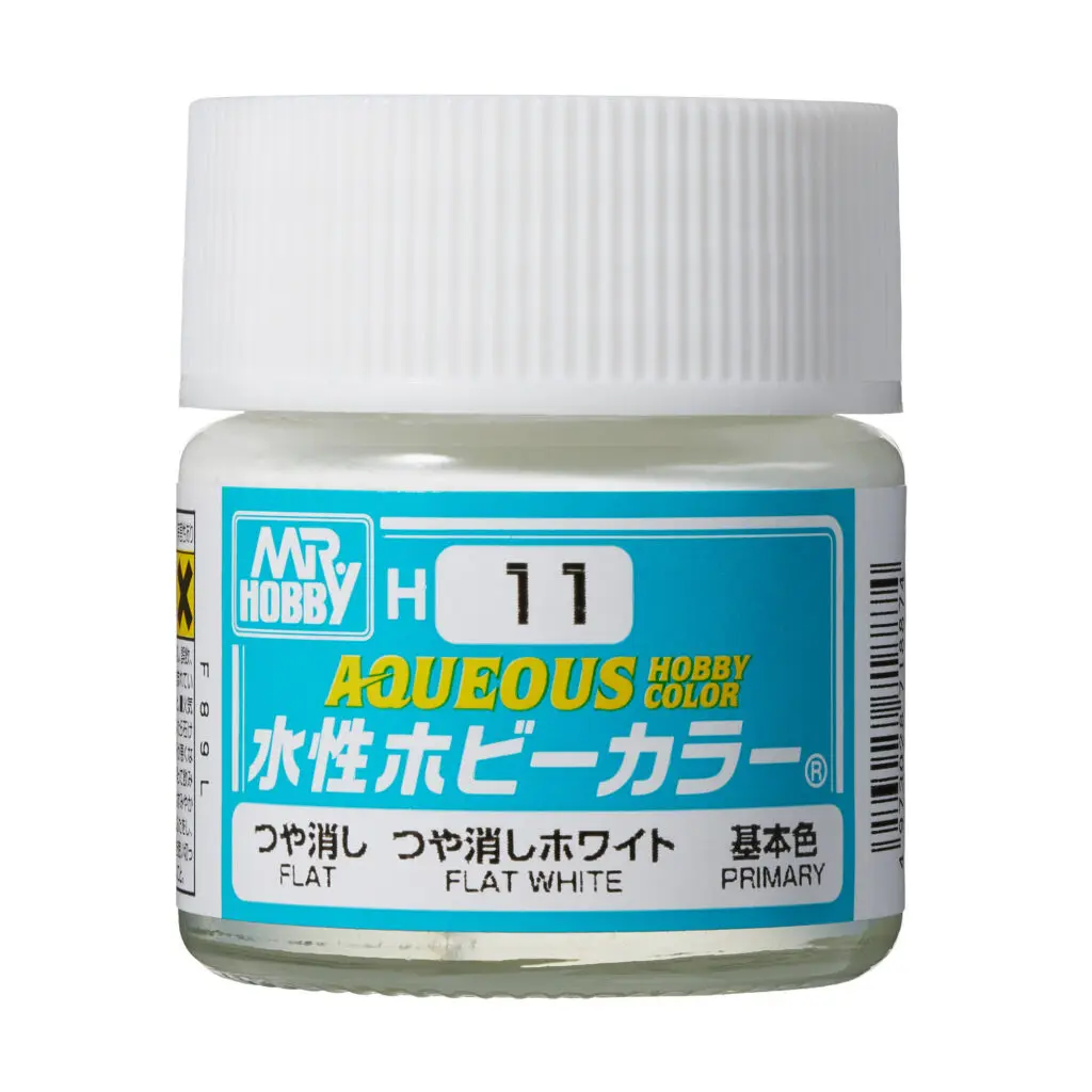 [GSI-H011] AQUEOUS -H011- Flat White (Mr Hobby) 10ml