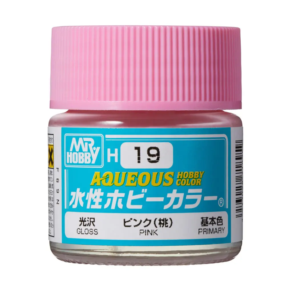[GSI-H019] AQUEOUS -H019- Gloss Pink (Mr Hobby) 10ml (copia)