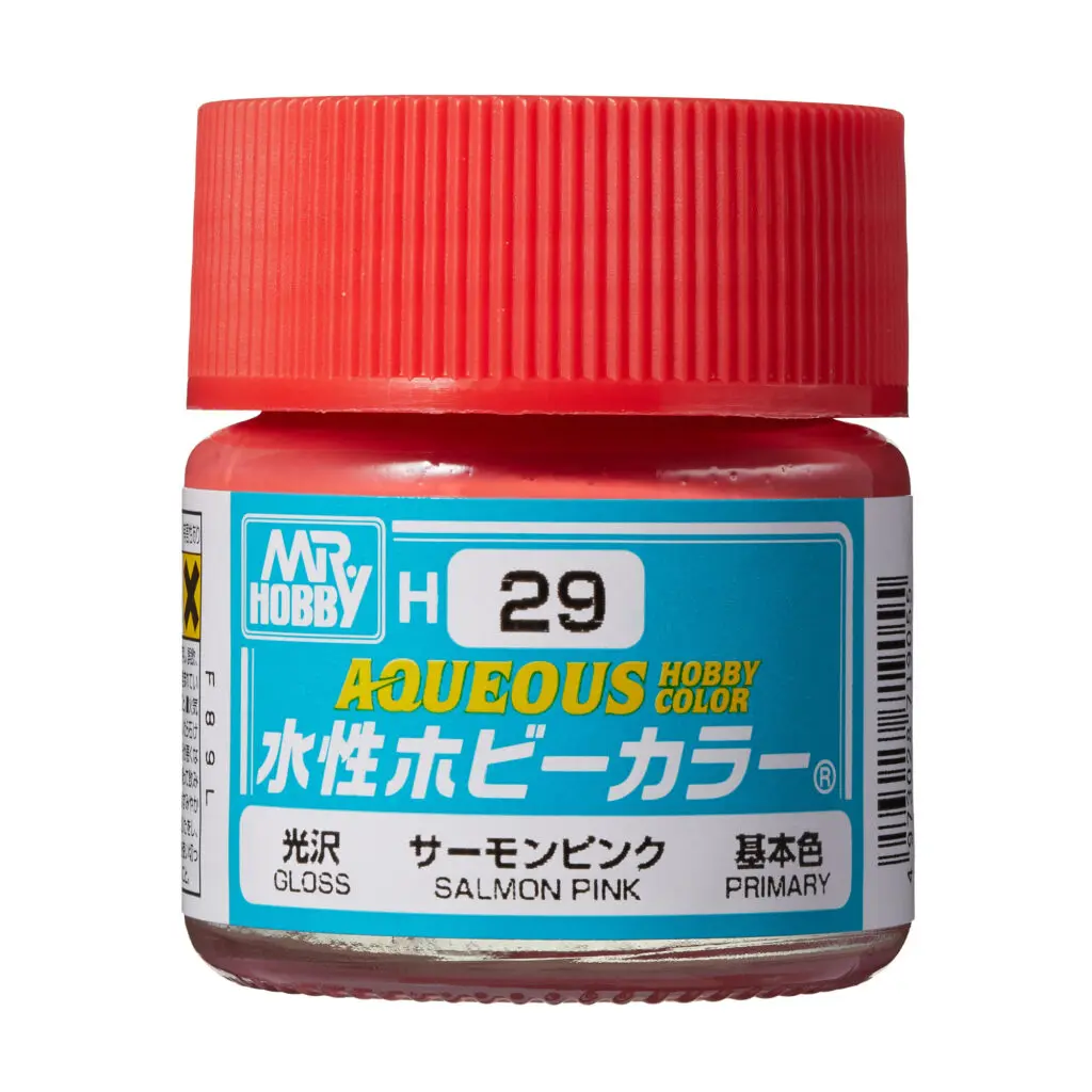 [GSI-H029] AQUEOUS -H029- Gloss Salmon Pink (Mr Hobby) 10ml