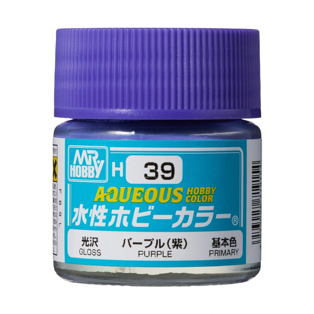[GSI-H039] AQUEOUS -H039- Gloss Purple (Mr Hobby) 10ml