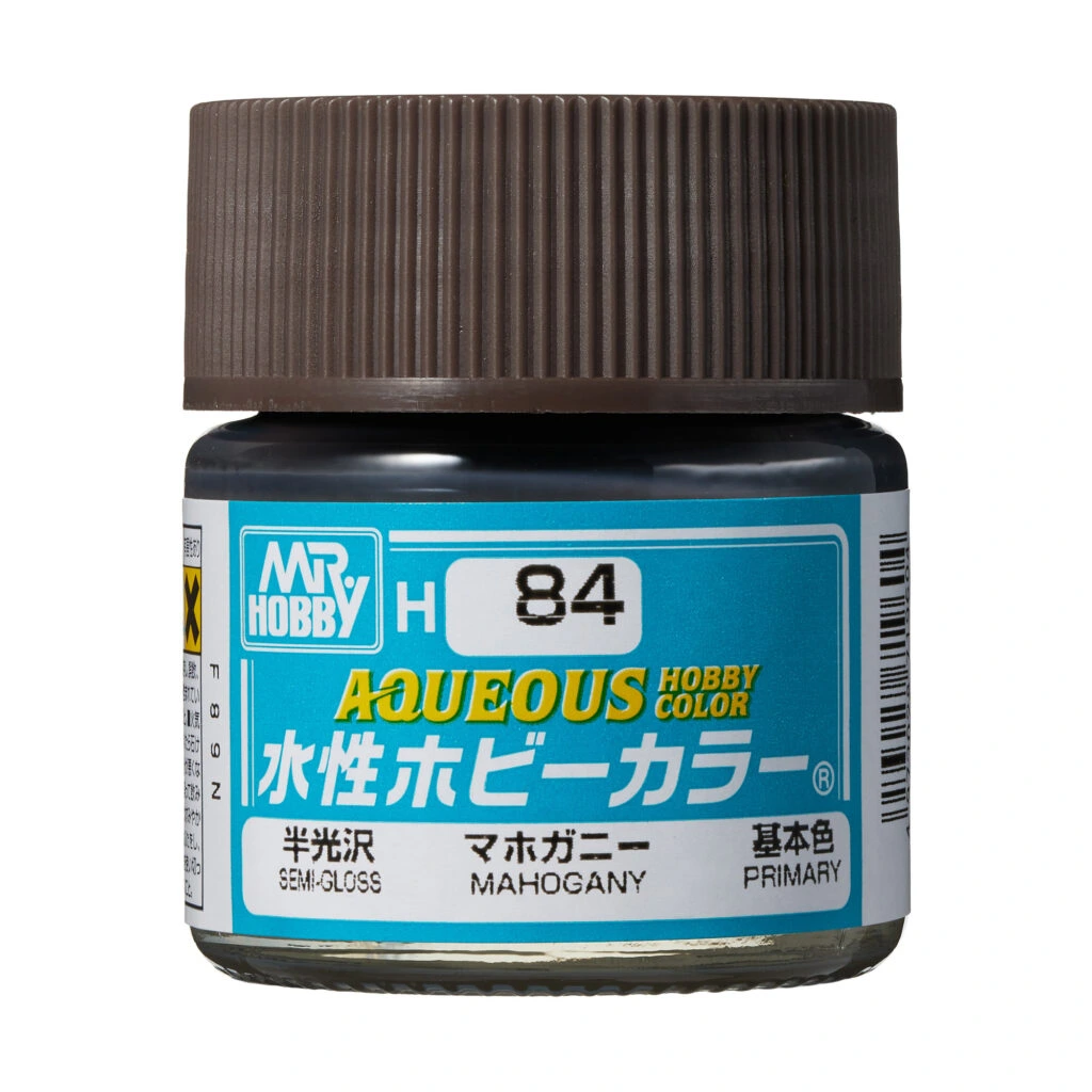 [GSI-H084] AQUEOUS -H084- Semi-Gloss Mahogany (Mr Hobby) 10ml