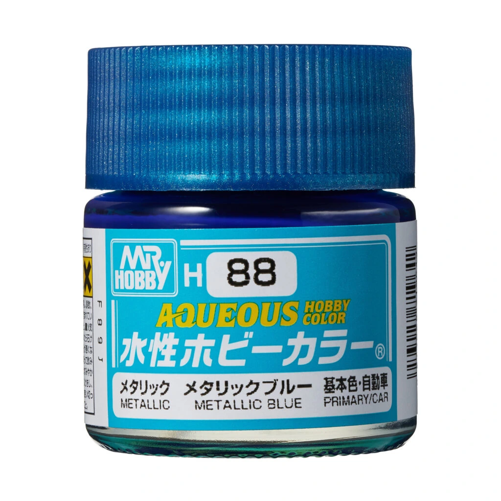 [GSI-H088] AQUEOUS -H088- Metallic Blue (Mr Hobby) 10ml