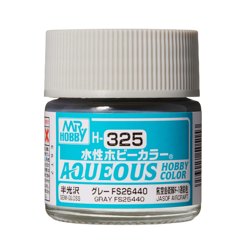 [GSI-H325] AQUEOUS -H325- Semi-Gloss Gray FS26440 (Mr Hobby) 10ml