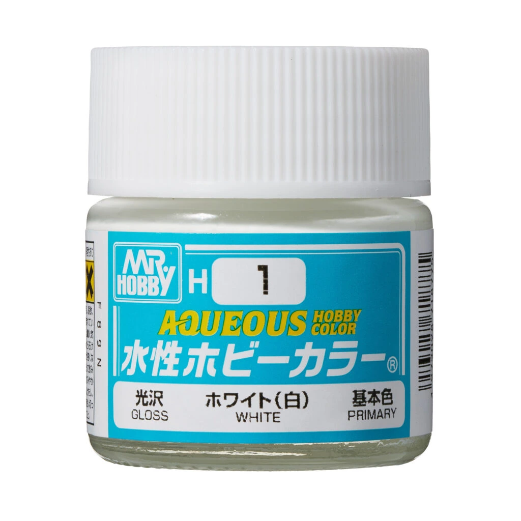 AQUEOUS -H001- Gloss White (Mr Hobby) 10ml