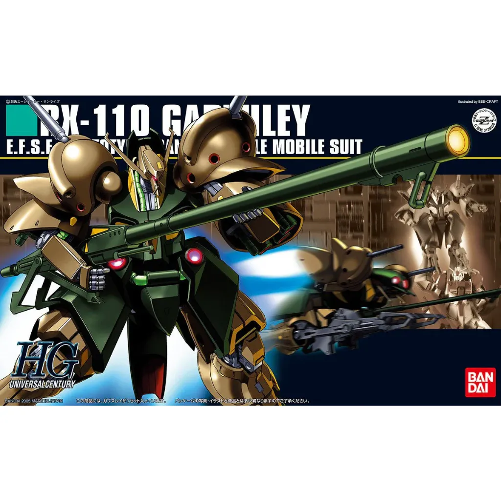 [4573102603951] GUNDAM HGUC -058- RX-110 Gabthmey 1/144