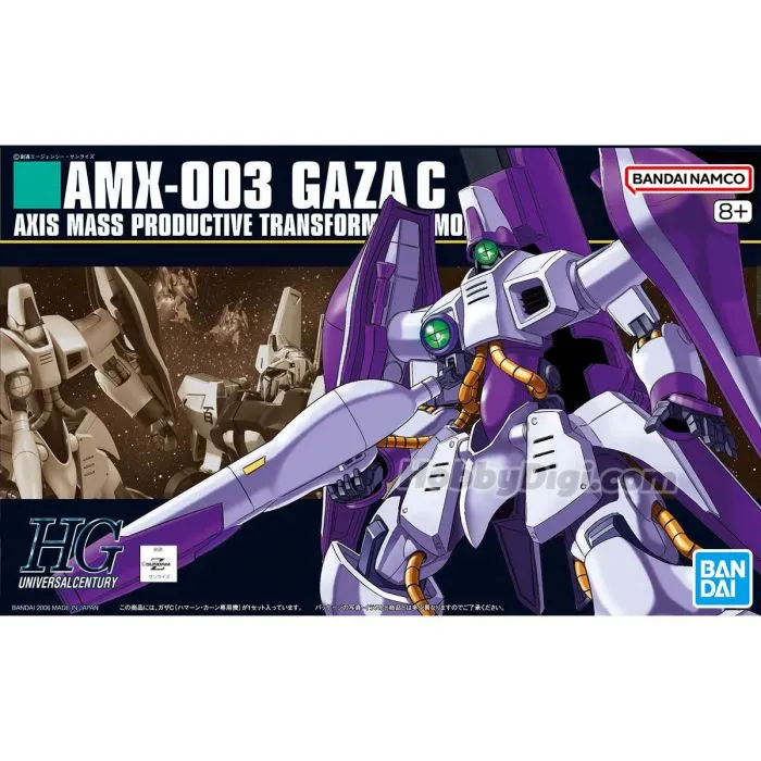 [4573102577405] GUNDAM HGUC -062- AMX-003 Gaza C Haman Karn Custom 1/144
